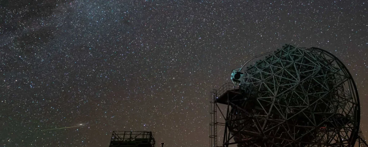 perseidas en la palma